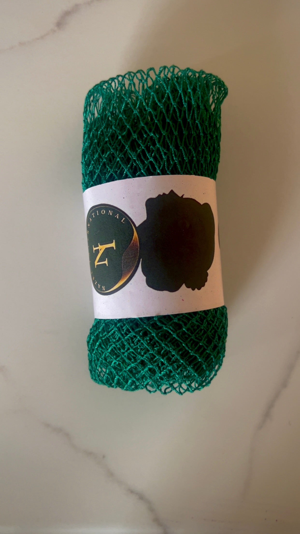 African Net Sponge | Exfoliating Body Scrubber | Long Lasting African Bath Sponge | Deep Cleansing Shower Net | Soft Yet Firm Exfoliation