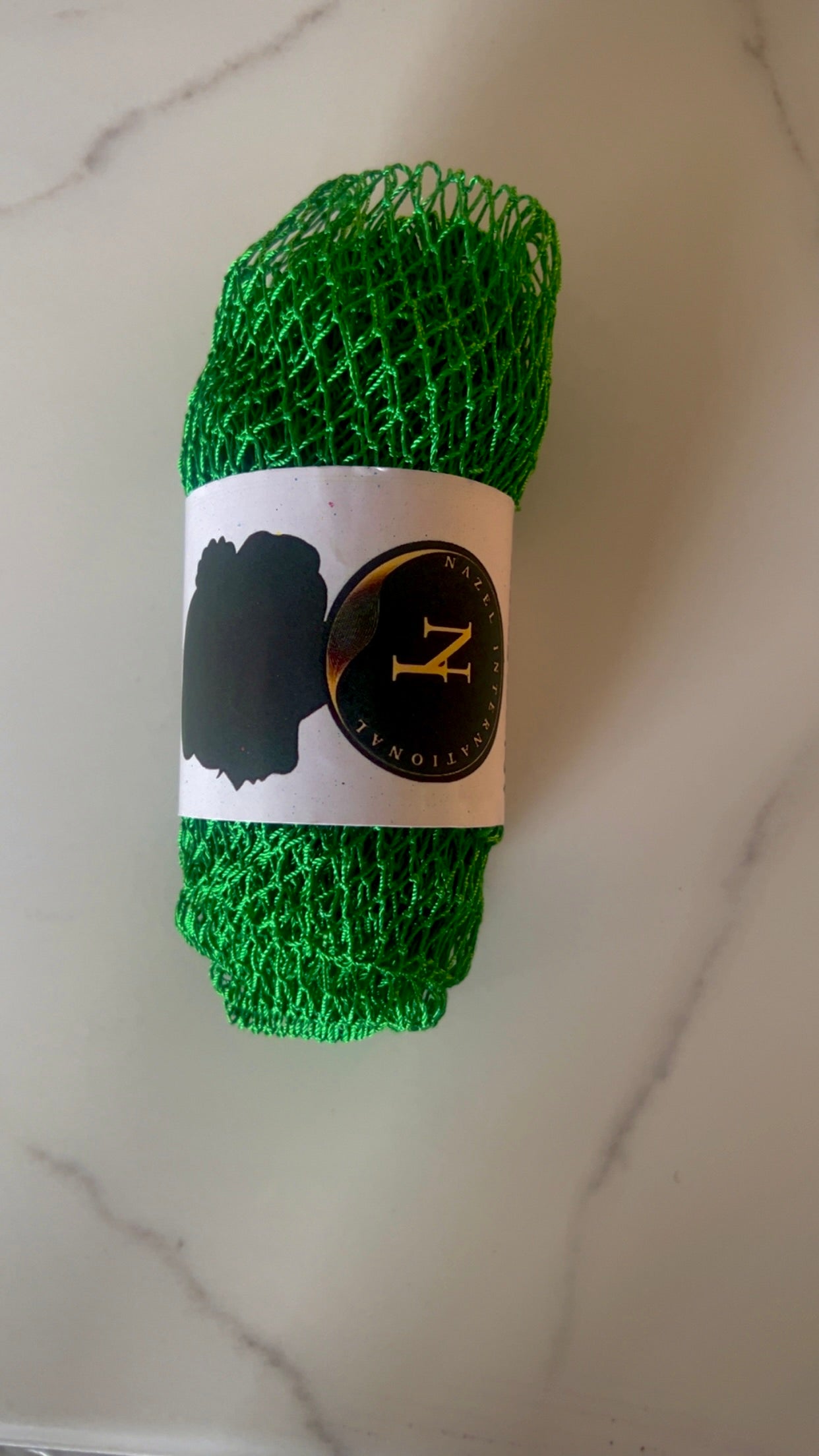 African Net Sponge | Exfoliating Body Scrubber | Long Lasting African Bath Sponge | Deep Cleansing Shower Net | Soft Yet Firm Exfoliation