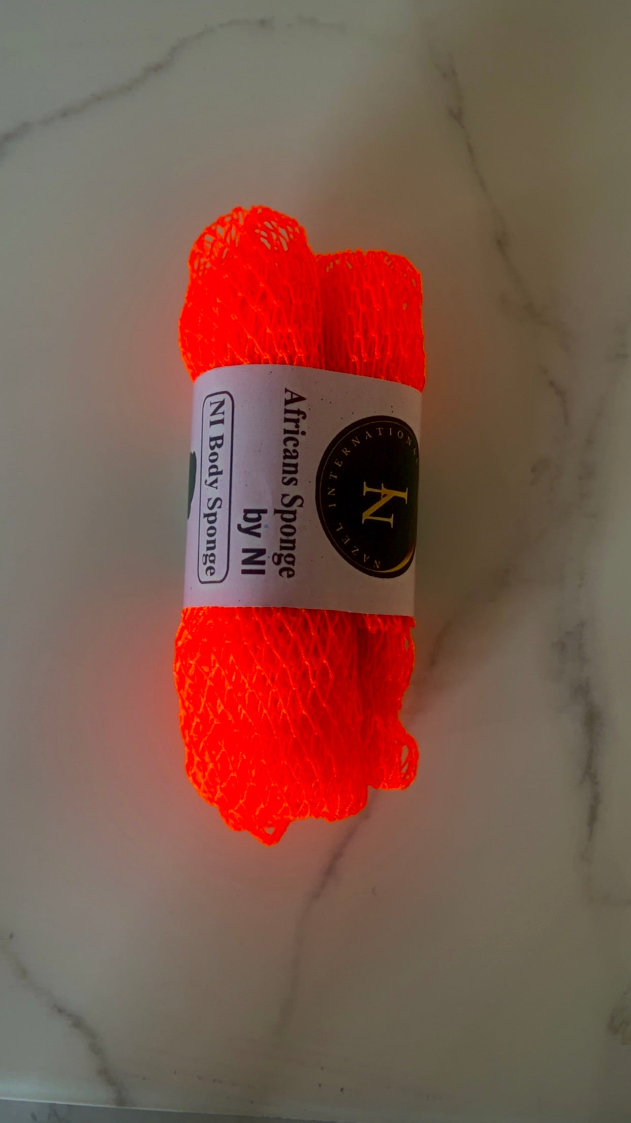 African Net Sponge | Exfoliating Body Scrubber | Long Lasting African Bath Sponge | Deep Cleansing Shower Net | Soft Yet Firm Exfoliation