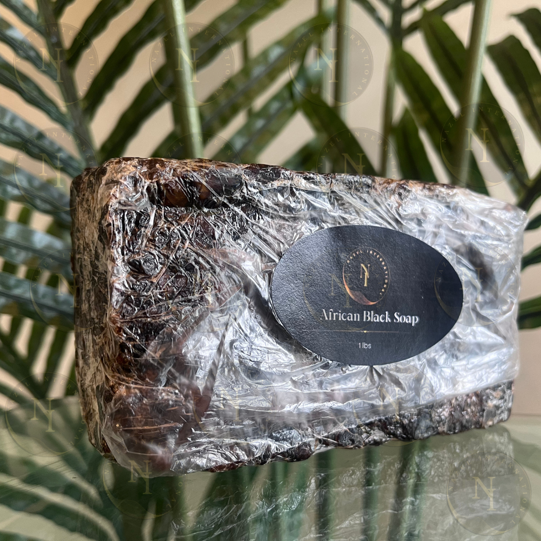 African Black Soap, Organic, 100% Pure, Unrefined, Natural Black Soap, Ghana Homemade Soap