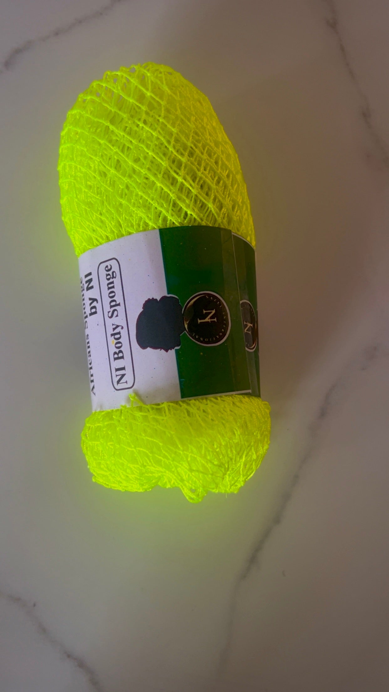 African Net Sponge | Exfoliating Body Scrubber | Long Lasting African Bath Sponge | Deep Cleansing Shower Net | Soft Yet Firm Exfoliation