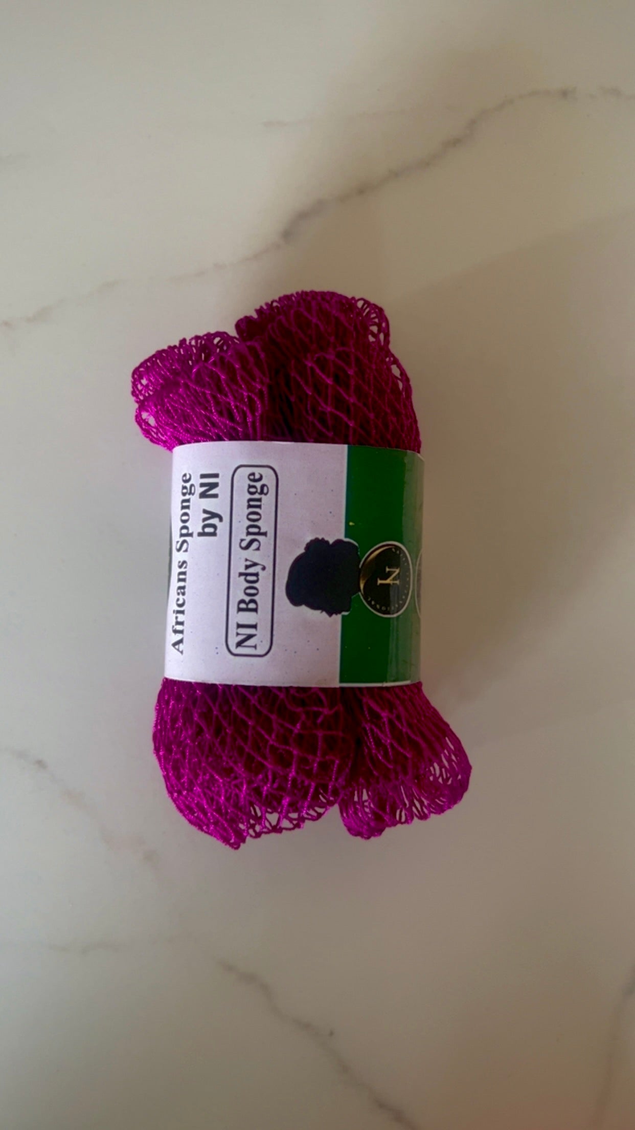 African Net Sponge | Exfoliating Body Scrubber | Long Lasting African Bath Sponge | Deep Cleansing Shower Net | Soft Yet Firm Exfoliation