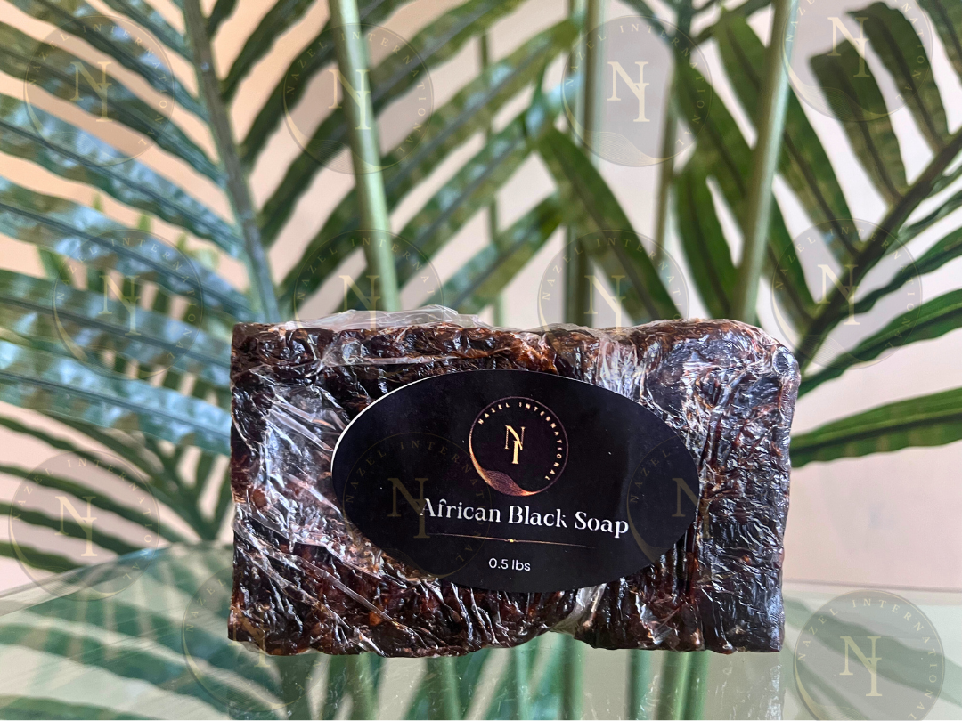 African Black Soap, Organic, 100% Pure, Unrefined, Natural Black Soap, Ghana Homemade Soap