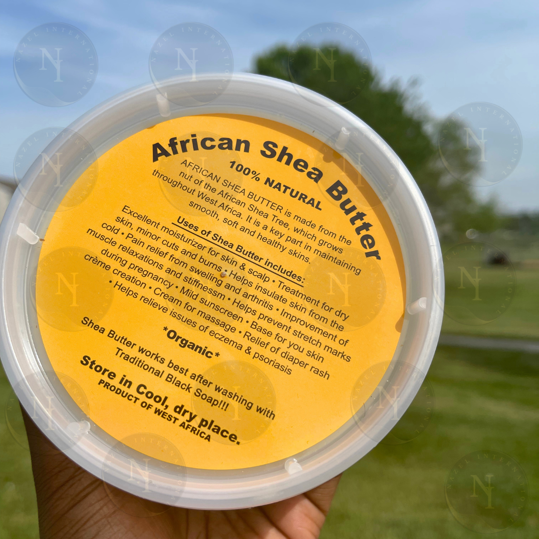 Shea Butter Unrefined and 100% Organic, Natural, Handmade African Shea Butter